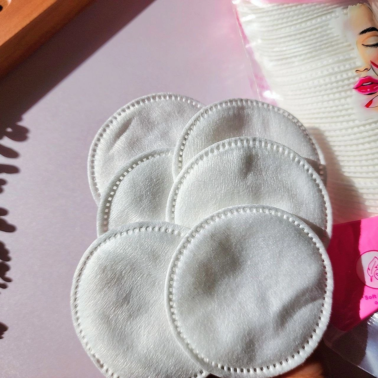 پد آرایش پاک کن بسته 80 Cotton Pads