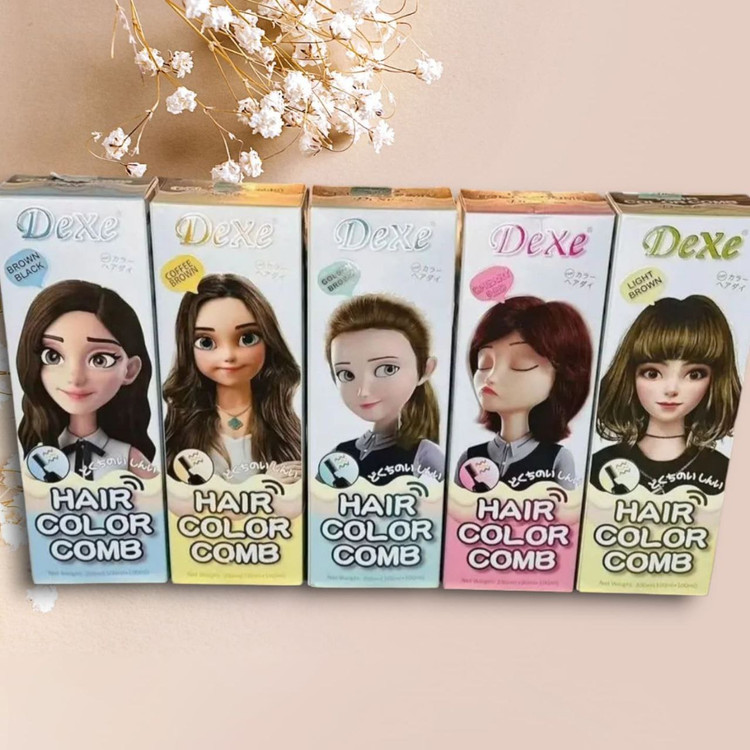 شامپو رنگ مو دکسی