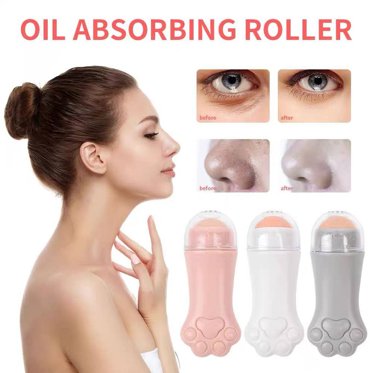 رولر جادویی سنگ آتشفشان چربی گیر صورت