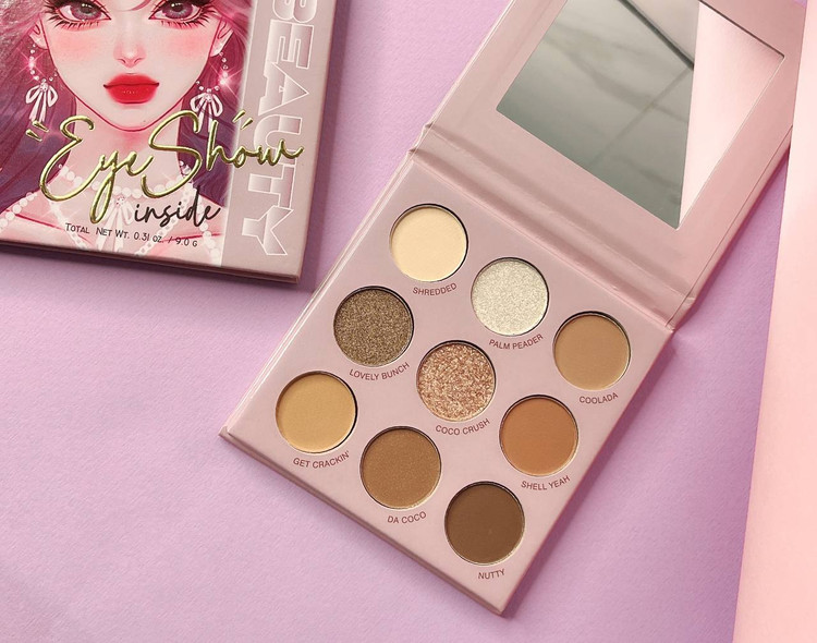 پالت سایه اورجینال ۹ رنگ s.f.r color