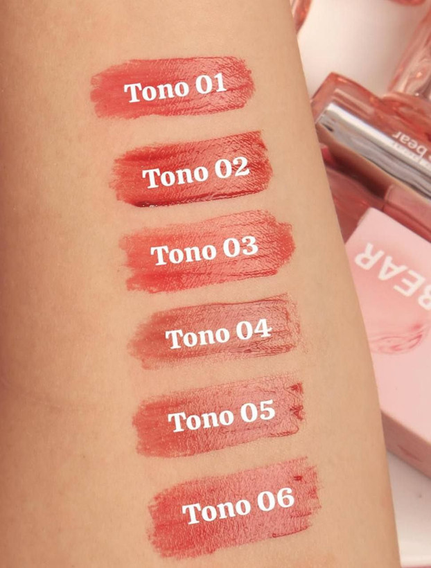 رژلب تینت و لیپ گلاس از برند اورجینال Gege bear