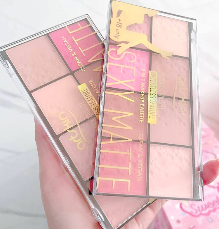 پالت رژگونه و هایلایتر SEXY MATTE آرت اسکین