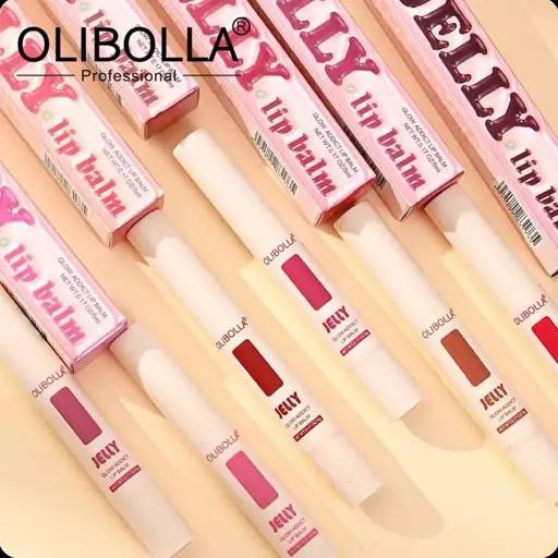 بالم لب براش دار ژله ای Olibolla