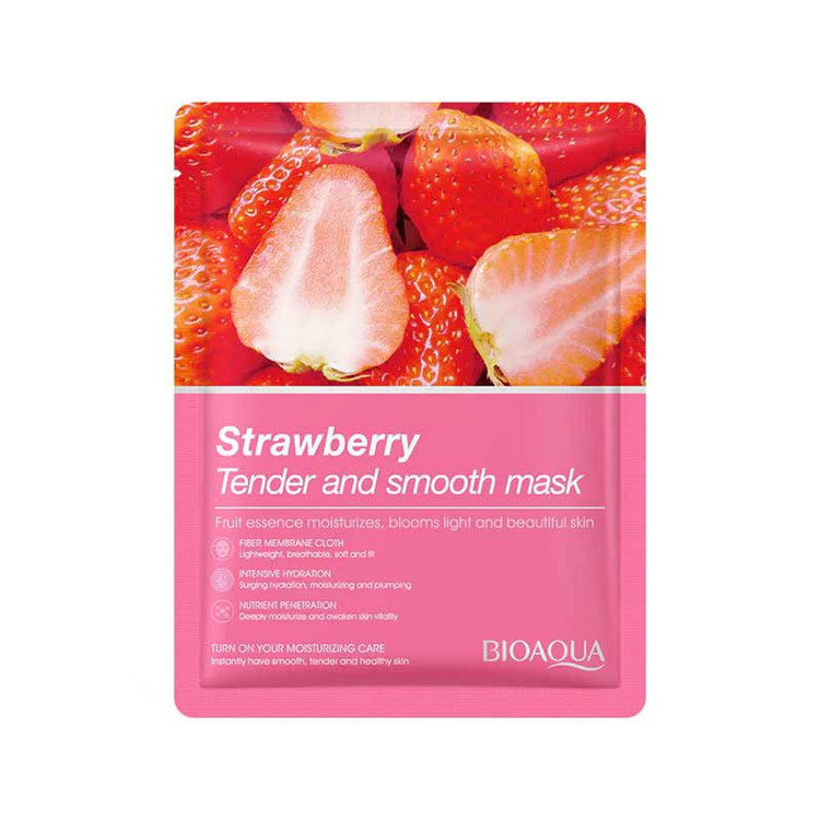 ماسک ورقه ای صورت توت فرنگی