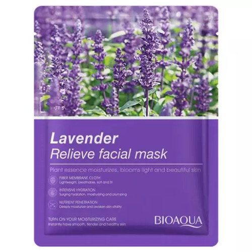 ماسک ورقه ای لوندر بیوآکوا BIOAQUA