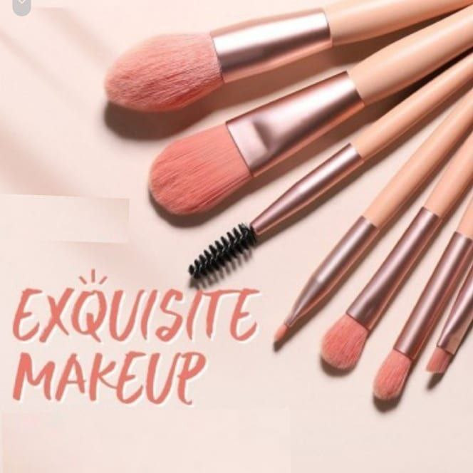 ست براش مینی ۸ عددی همراه با کاور زیپ دار