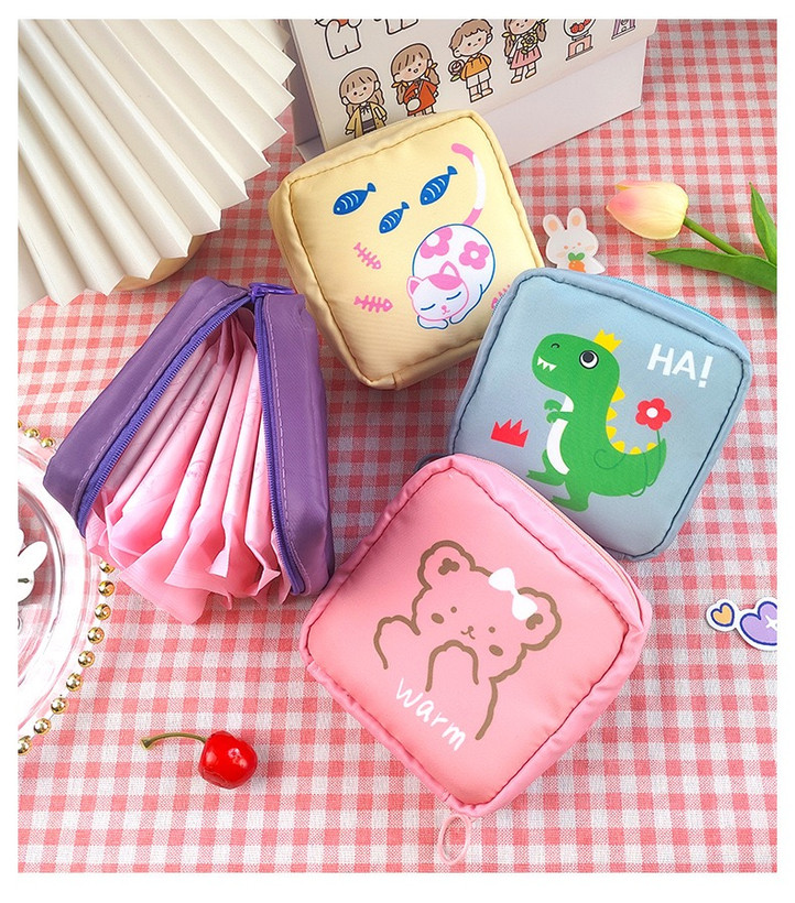 کیف ضدآب پد بهداشتی فانتزی