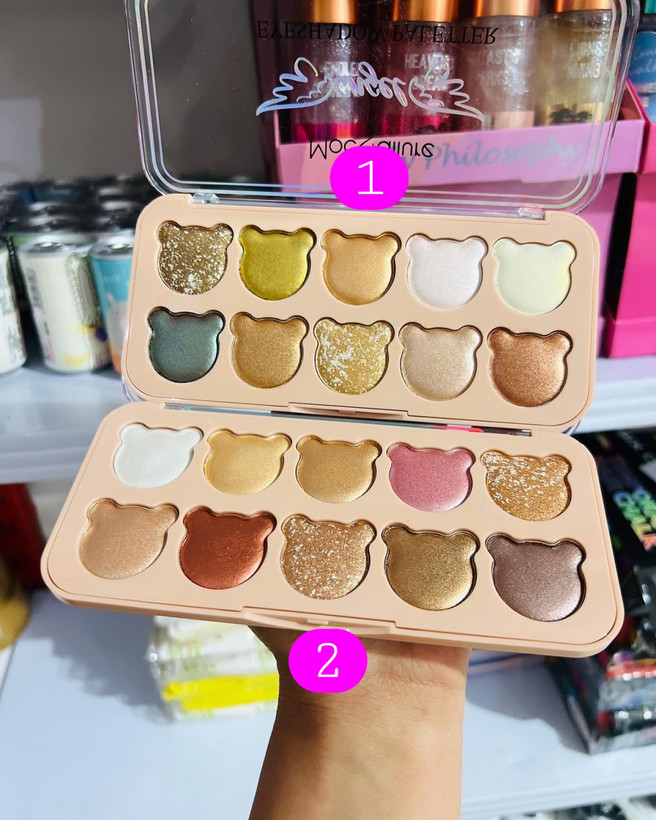 پالت سایه شاین خرسی ۱۰ رنگ