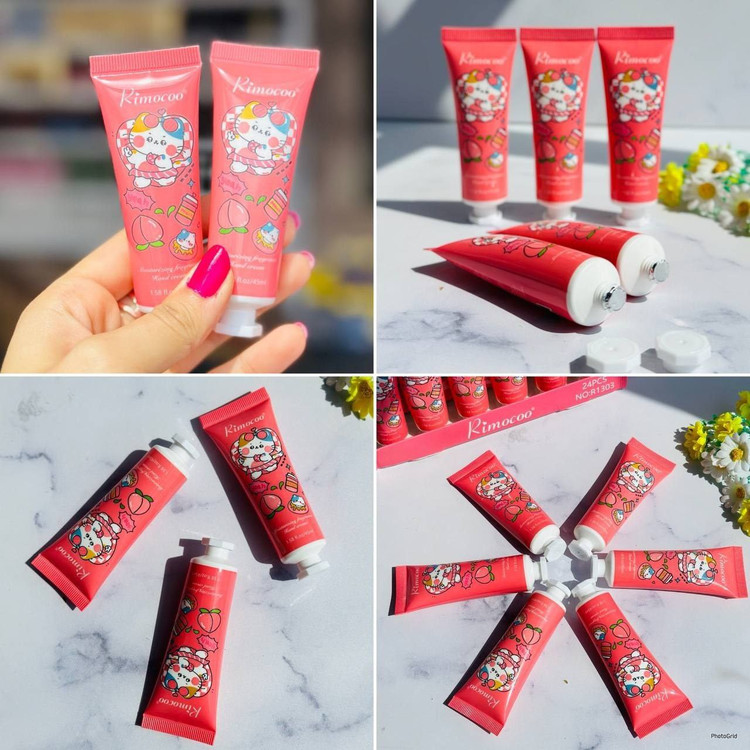 کرم مرطوب کننده دست هلو ریموکو ۴۵ میل