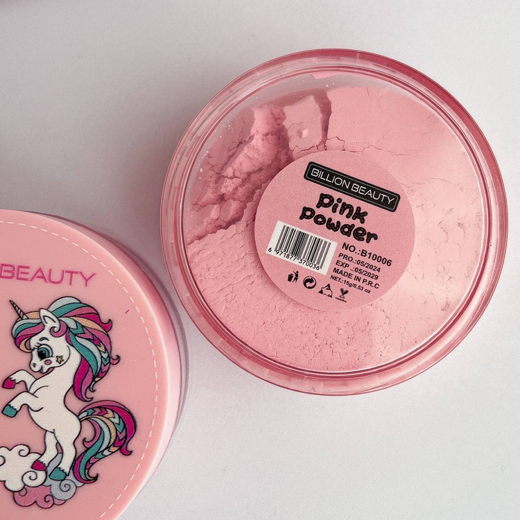 پودر فیکس صورتی یونیکورن