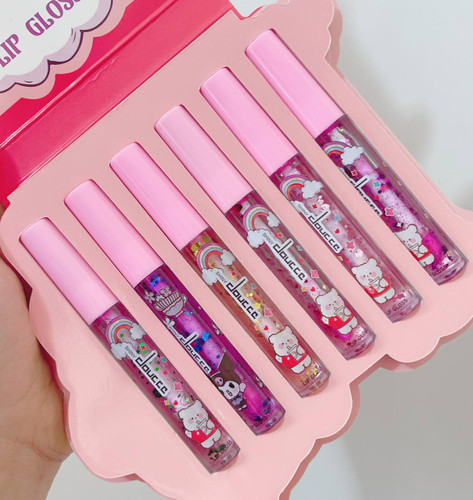 پک ۶ تایی لیپ گلاس خرسی