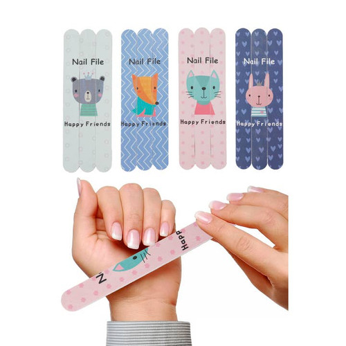 پک 3 عددی سوهان ناخن دوطرفه سایز بزرگ فانتزی