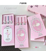 پک رژ براق دخترانه cappuvini مدل بالرین