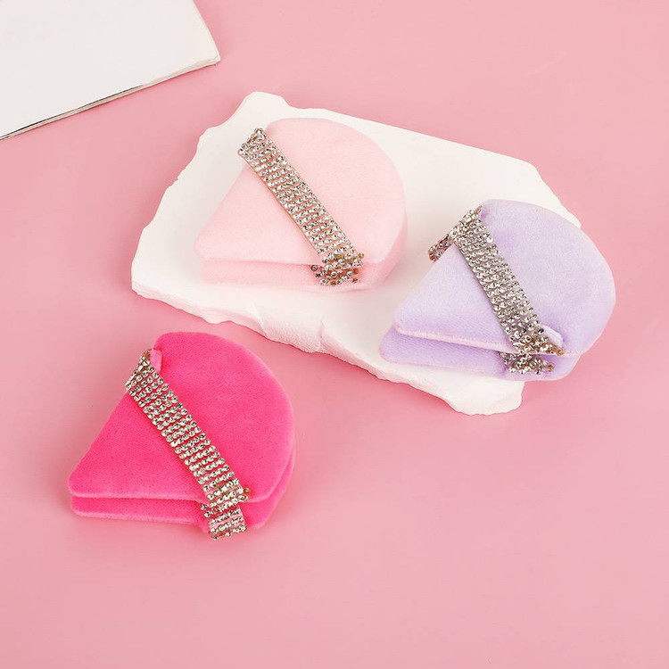 پاف و پد مثلثی انگشتی 2 عددی نگینی