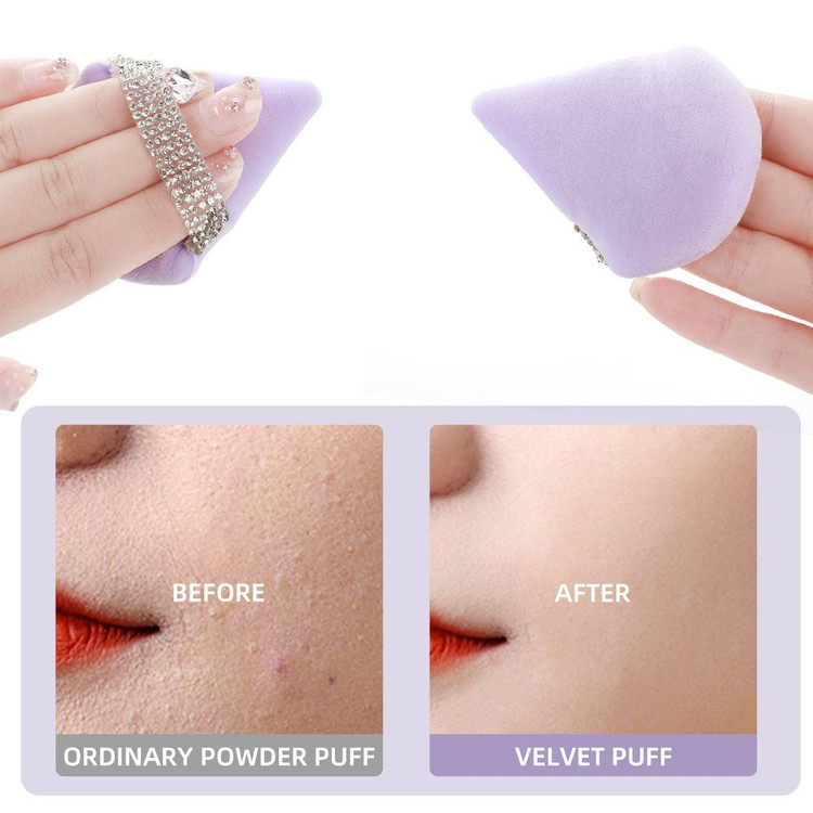 پاف و پد مثلثی انگشتی 2 عددی نگینی