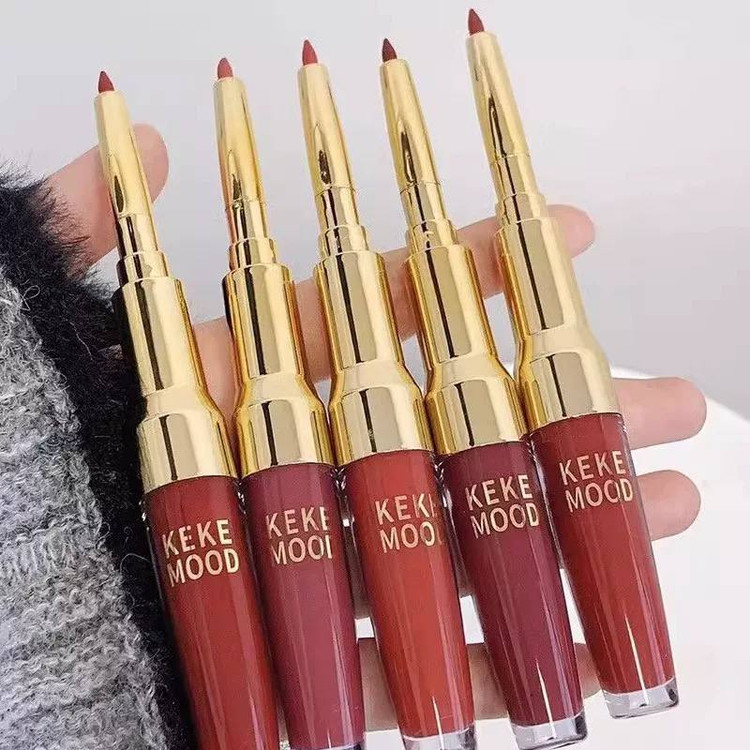 رژلب لوکس دوطرفه keke mood