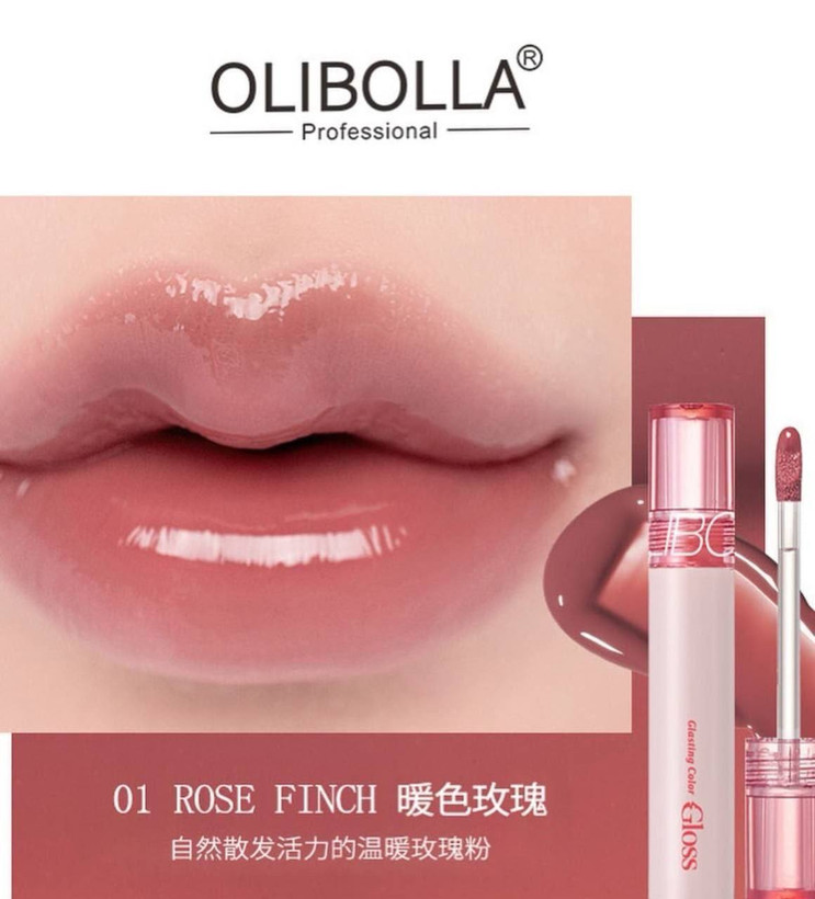 رژ لب براق OLIBOLLA Glasting Color Gloss