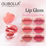 رژ لب قلبی OLIBOLLA مدل Soufflé Color Pot