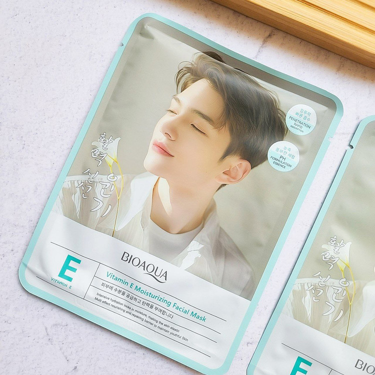 ماسک ورقه ای ویتامین E مرطوبکننده (Vitamin E Moisturizing Facial Mask)