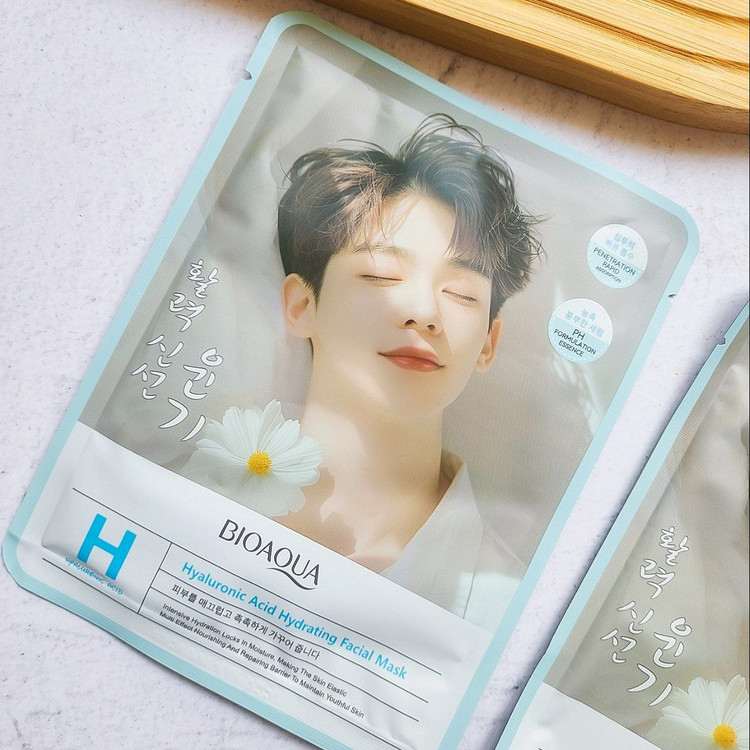 ماسک ورقه ای هیالورونیک اسید مرطوب کننده (Hyaluronic Acid Hydrating Facial Mask)