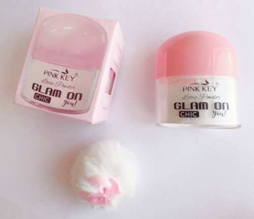 پودر فیکس PINK KEY مدل GLAM ON