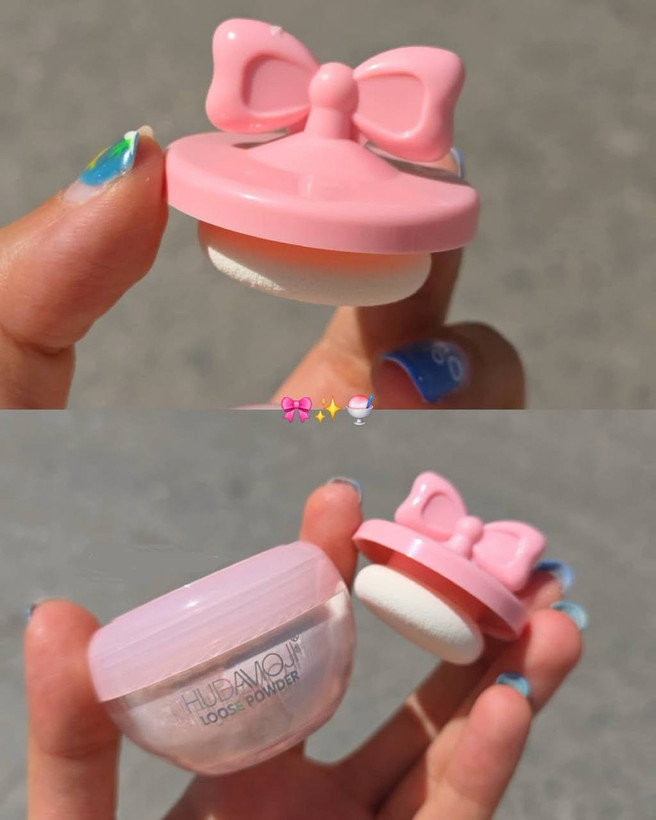 پودر فیکس پاپیونی هدی موجی (HudaMoji Loose Powder)