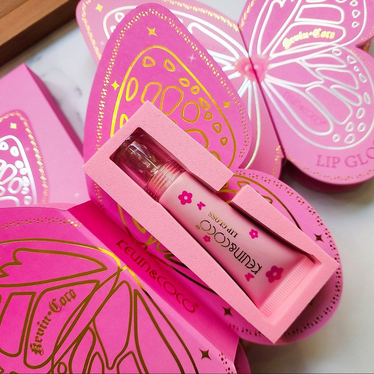 پک فانتزی رژلب مخملی و لیپ گلاس پروانه ای کوین کوکو