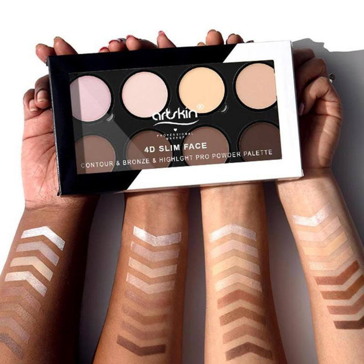 پالت کانتور و هایلایتر پودری آرت اسکین