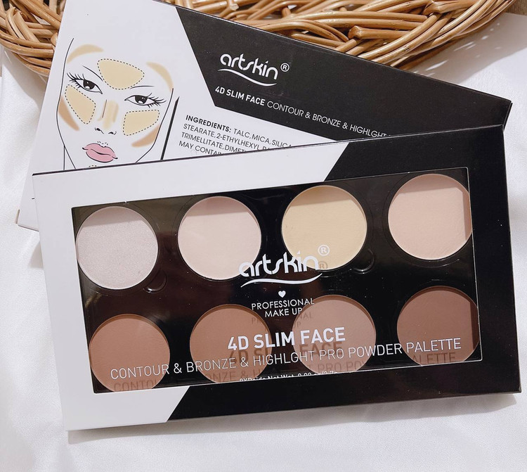 پالت کانتور و هایلایتر پودری آرت اسکین