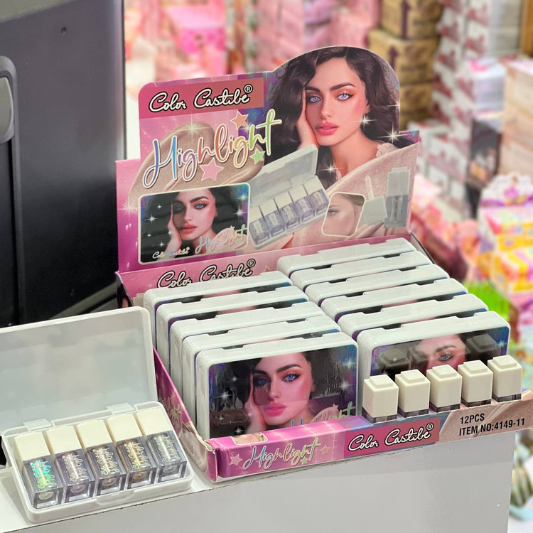 پک هایلایتر مایع ۵ عددی کالرکاستل color castle