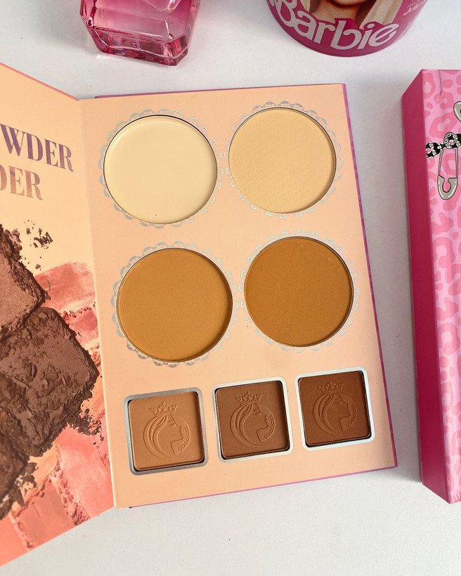 پالت سایه کتابی طرح دختر صورتی IGOODCO