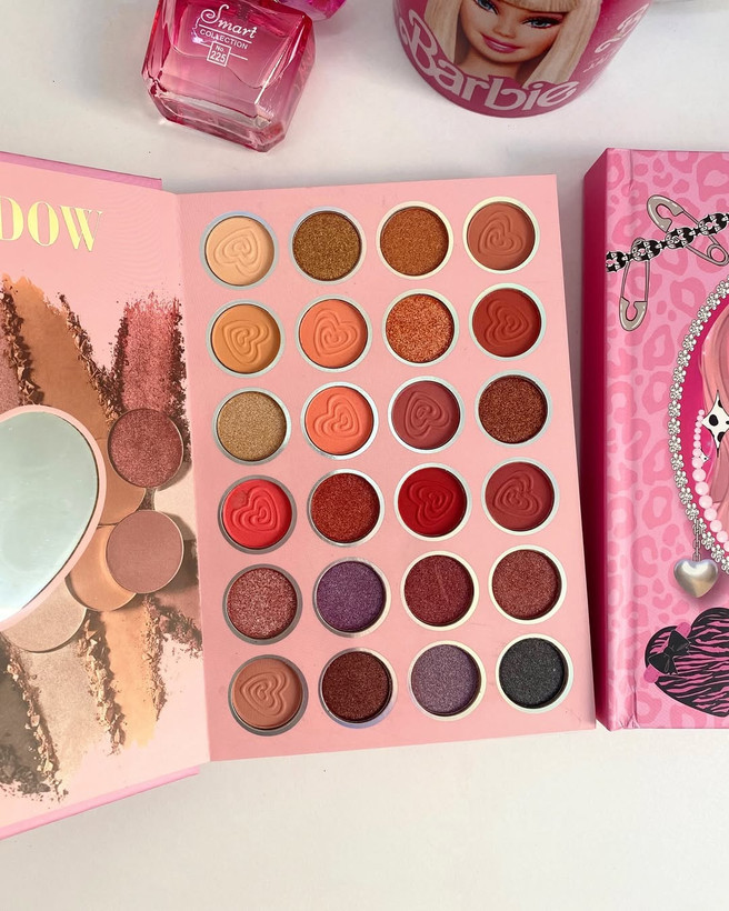 پالت سایه کتابی طرح دختر صورتی IGOODCO