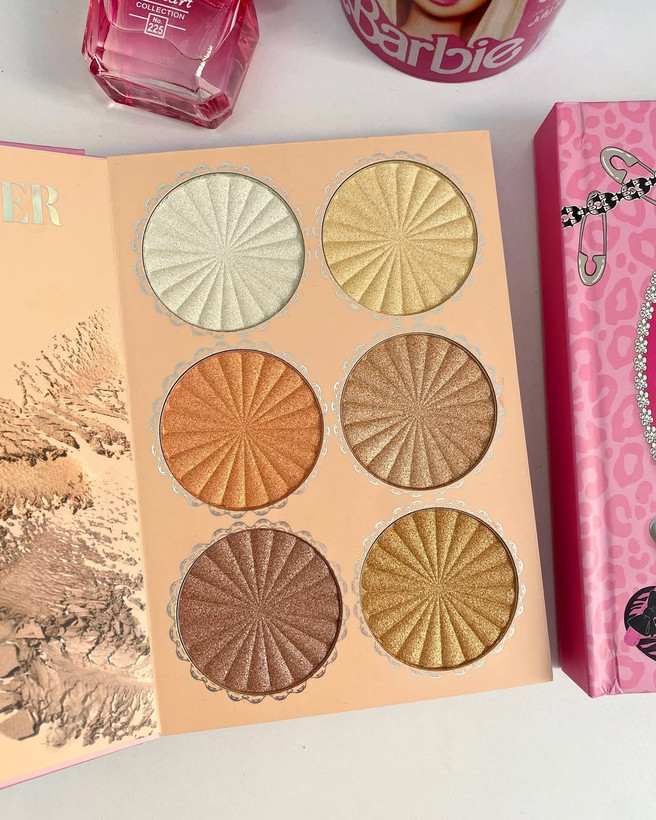 پالت سایه کتابی طرح دختر صورتی IGOODCO