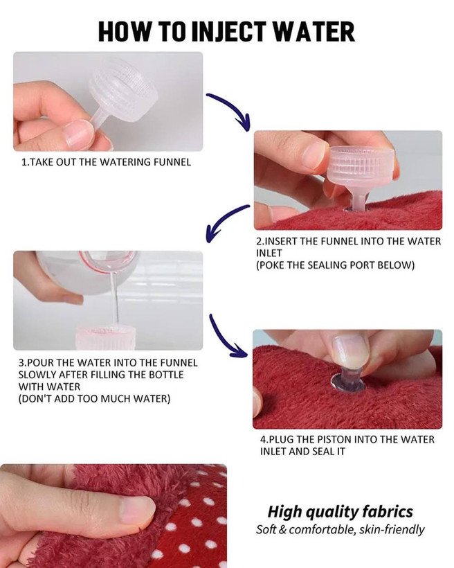 کیسه آبگرم برقی حوله ای