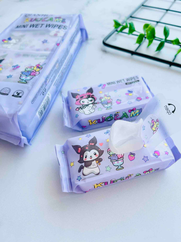 دستمال مرطوب فانتزی مینی