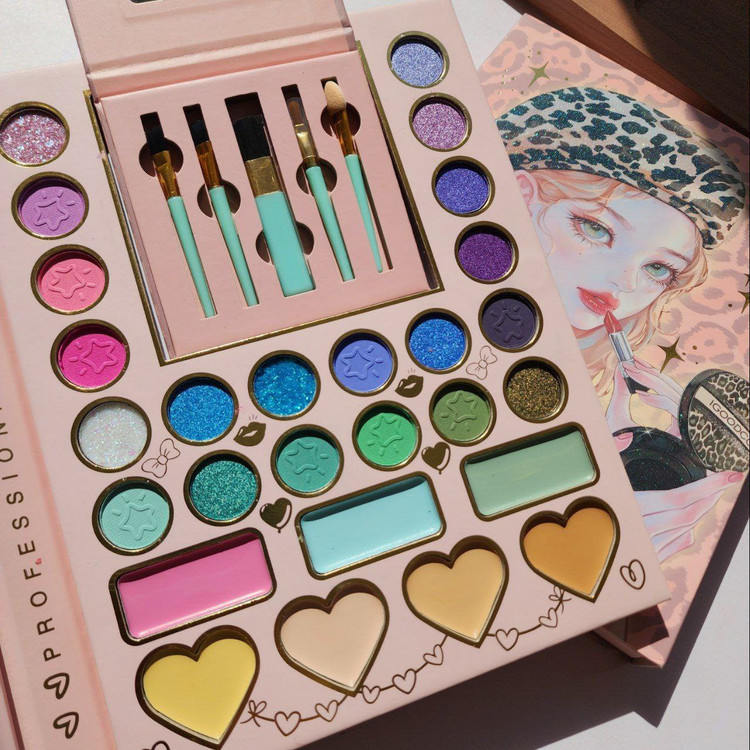 پالت سایه چندکاره طرح دختر شیک IGOODCO