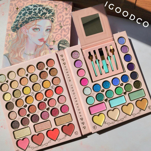پالت سایه چندکاره طرح دختر شیک IGOODCO