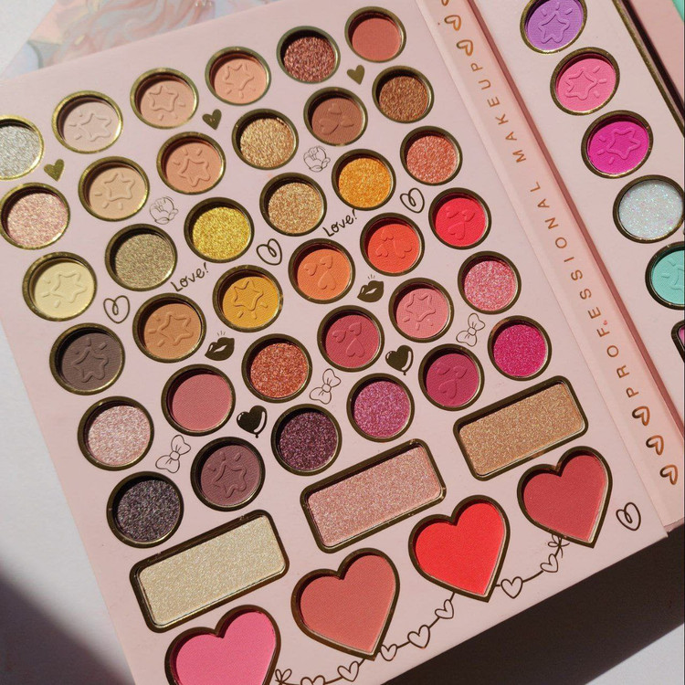 پالت سایه چندکاره طرح دختر شیک IGOODCO