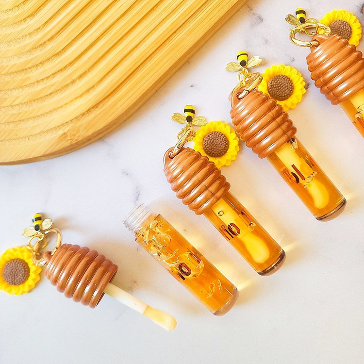 لیپ گلاس و نرم کننده لب عسل