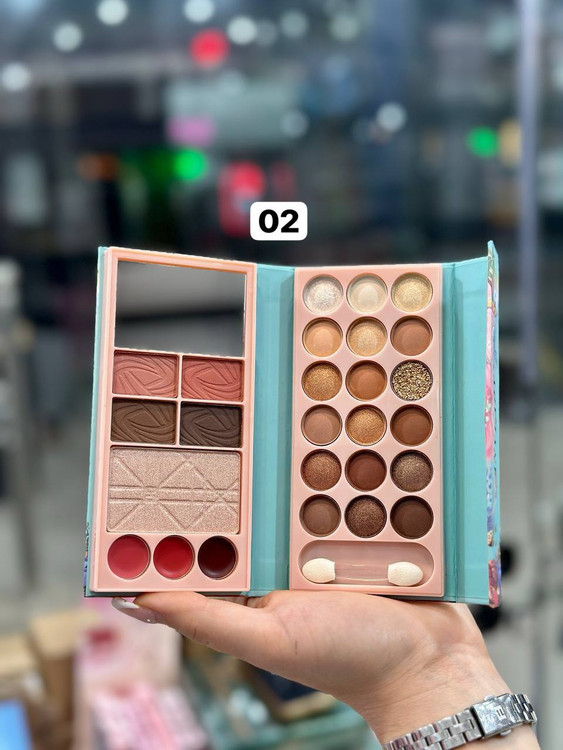 پالت سایه آرایشی کیفی چندکاره پری دریایی آنی لیدی ANYLADY