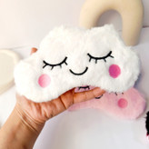 چشم بند فانتزی پشمالو طرح ابر