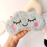 چشم بند فانتزی پشمالو طرح ابر