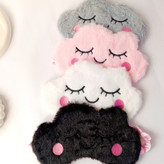 چشم بند فانتزی پشمالو طرح ابر