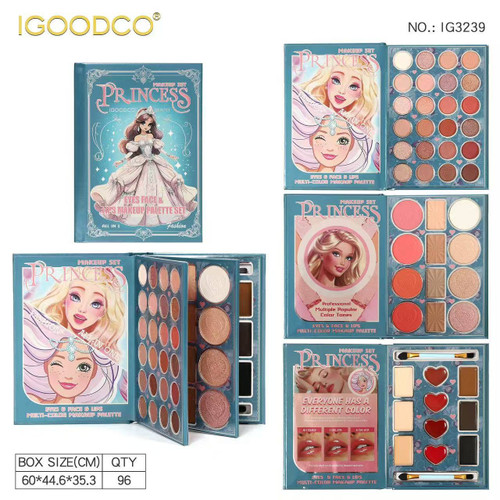 پالت سایه چشم کتابی چندکاره پرنسس IGOODCO