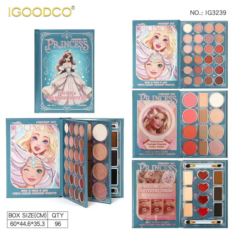 پالت سایه چشم کتابی چندکاره پرنسس IGOODCO