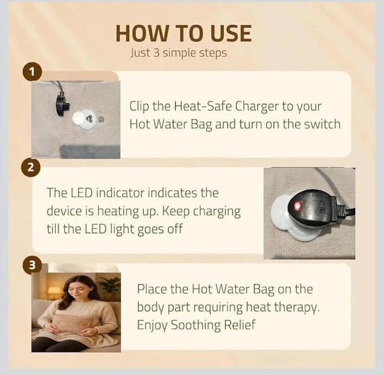 کیسه آبگرم برقی فانتزی طرح خرگوش