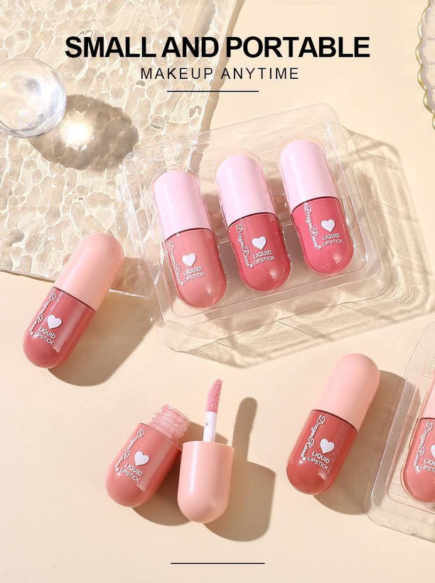 پک رژ مایع ۳ عددی براق دراگون