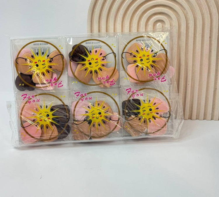 پک ۶ عددی پد انگشتی طرح خورشید