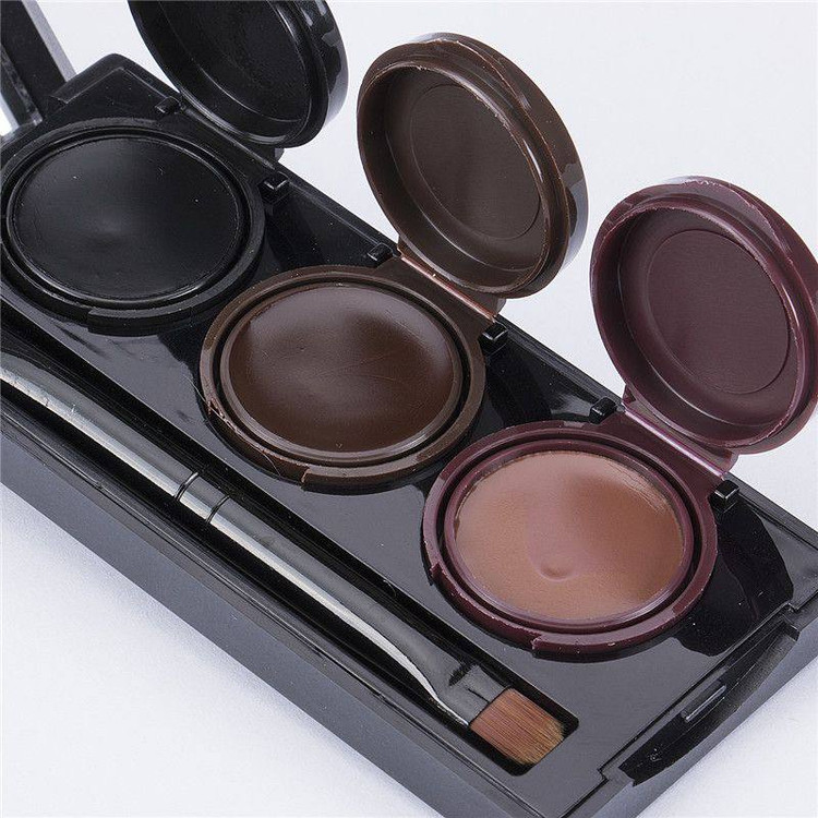 پالت ۳ رنگ خط چشم و هاشور ابرو کیکو مستر کوالیتی