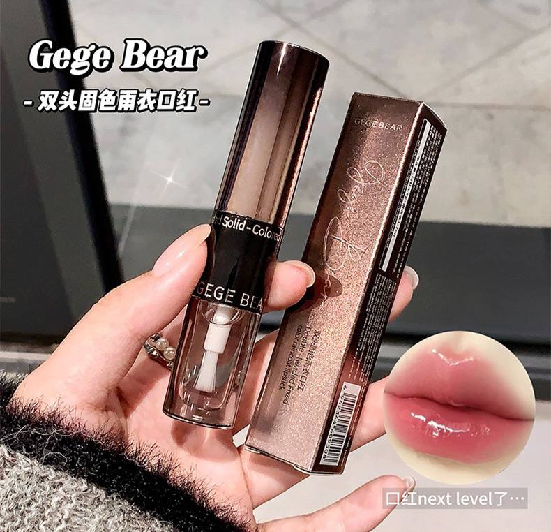 رژلب دوطرفه مات و براق gege bear